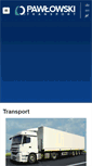 Mobile Screenshot of pawlowski.pl